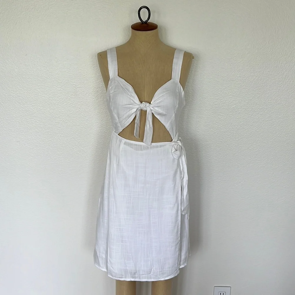 L*Space Morning Star Dress White Size M - Picture 3 of 13